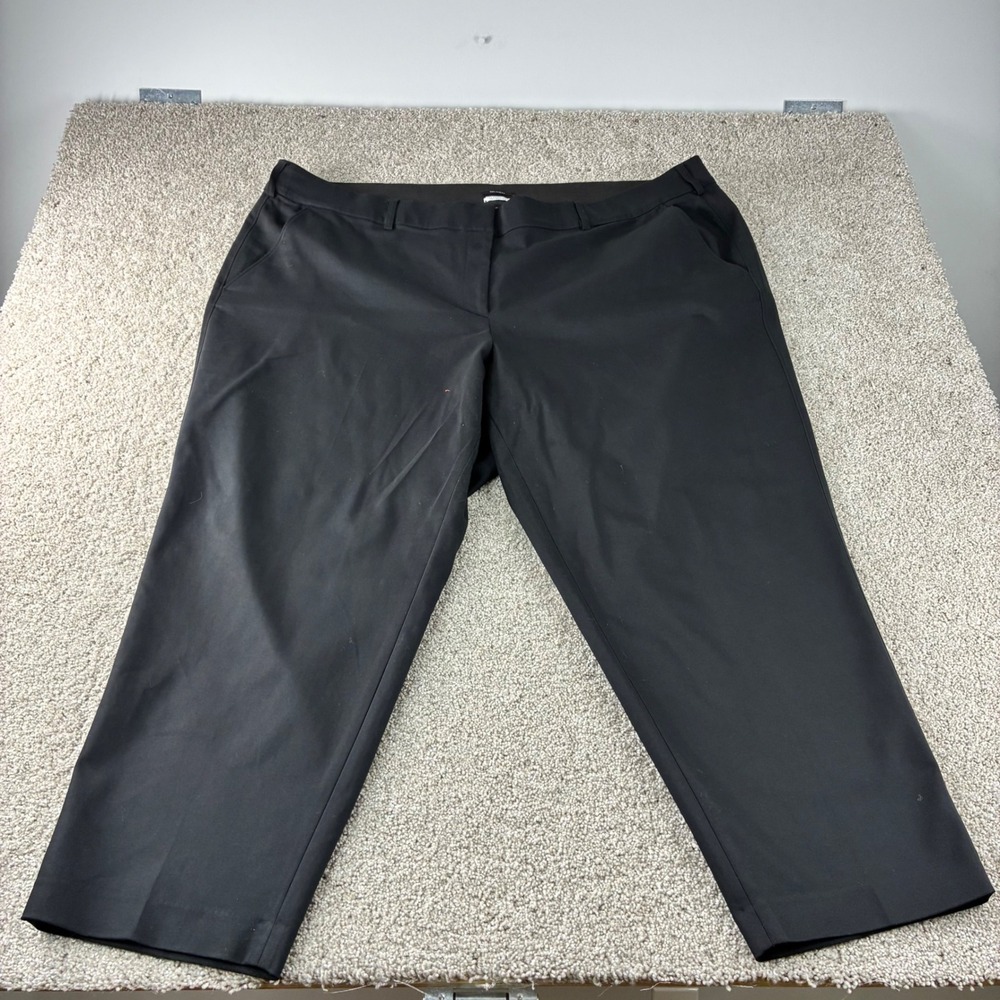 Lane Bryant The Ashley‎ Modernist Black Dress Pants Womens Size 28 Career Casual